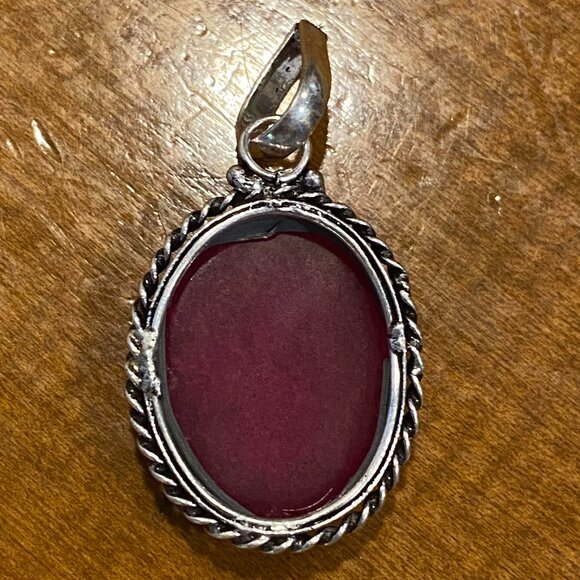 Stunning Natural Handmade Ruby Gemstone Pendant. - Picture 6 of 11